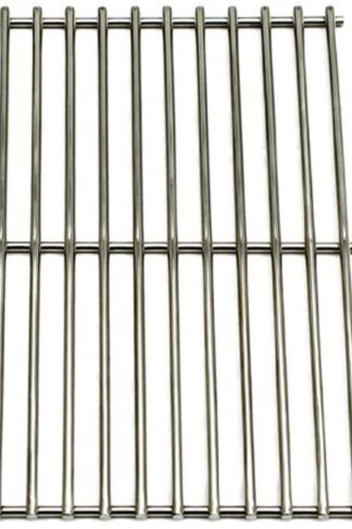 Outdoor Bazaar Set of 3 Solid Stainless Steel Cooking Grids and 4 Stainless Steel Heat Plates for BBQ Grill Models from Backyard Grill, BHG, Uniflame, Revoace, Dynaglo and Other Manufactureres