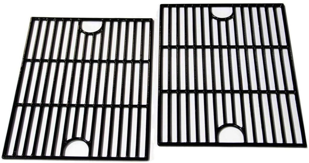 C6119B 2Pack Cast Iron Cooking Grid Grates Replacement for Kenmore