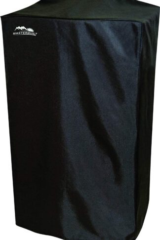 40" Heavy-Duty, Masterbuilt and Reinforced Polyester Smoker Cover, Black
