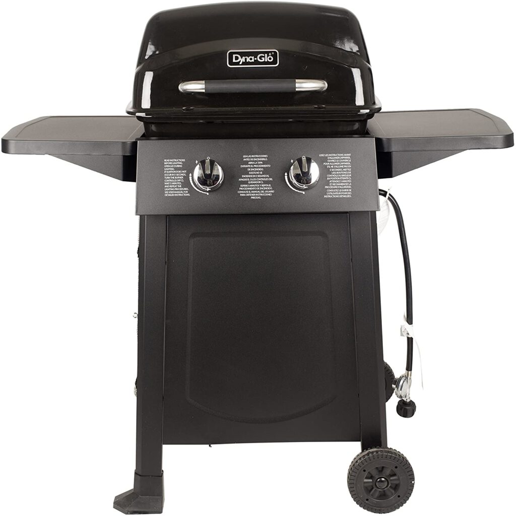 DynaGlo DGB300CNPD 2 Burner Open Cart Propane Gas Grill Grill Parts Hub