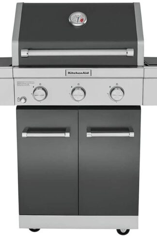 KitchenAid 720-0953A Full-Size Propane Gas Grill, Slate