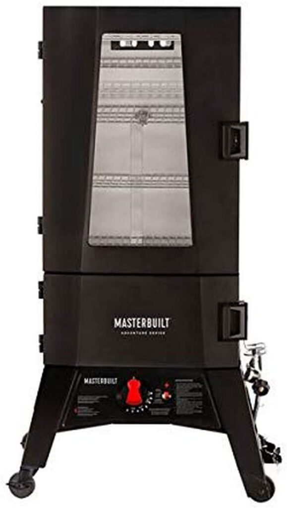 Masterbuilt 21051416MB ThermoTemp XL Propane Smoker, Black Grill