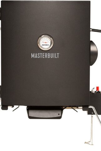 Masterbuilt MB20050116 MPS 20B Patio-2-Portable Propane Smoker, Black
