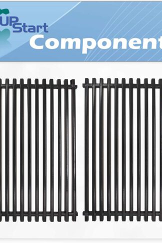 UpStart Components 2-Pack BBQ Grill Cooking Grates Replacement Parts for Kenmore 616.2251001 - Compatible Barbeque Porcelain Coated Steel Grid 17 3/4"