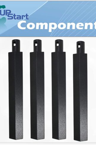 UpStart Components 4-Pack BBQ Gas Grill Tube Burner Replacement Parts for Jenn Air 720-0151-NG - Compatible Barbeque 16" Cast Iron Pipe Burners
