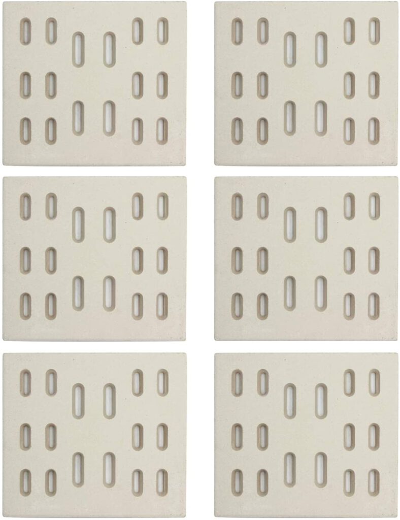 Ceramic Radiant Flame Tamer Heat Plate Replacement for Bakers and Chefs