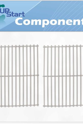 UpStart Components 2-Pack BBQ Grill Cooking Grates Replacement Parts for Weber Genesis Silver A (2000-2001) - Compatible Barbeque Stainless Steel Grid 15"