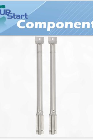 UpStart Components 2-Pack BBQ Gas Grill Tube Burner Replacement Parts for Kirkland 720-0193 - Compatible Barbeque Stainless Steel Pipe Burners