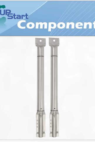 UpStart Components 2-Pack BBQ Gas Grill Tube Burner Replacement Parts for Kmart 640-641215405 - Compatible Barbeque Stainless Steel Pipe Burners