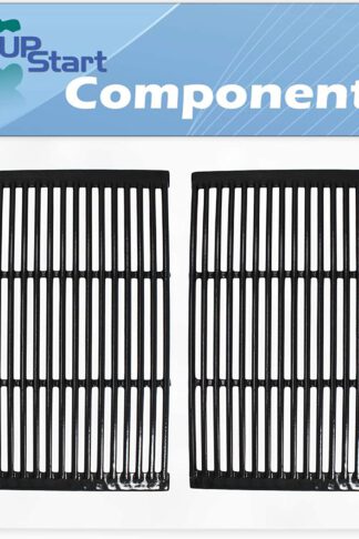 UpStart Components 2-Pack BBQ Grill Cooking Grates Replacement Parts for Charmglow 810-2200-0 - Compatible Barbeque Porcelain Enameled Cast Iron Grid 19"