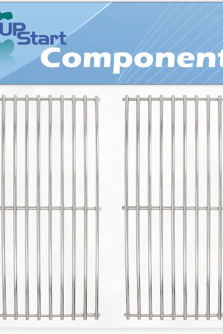 UpStart Components 2-Pack BBQ Grill Cooking Grates Replacement Parts for Charmglow 810-8410-S - Compatible Barbeque Grid 17 3/4"