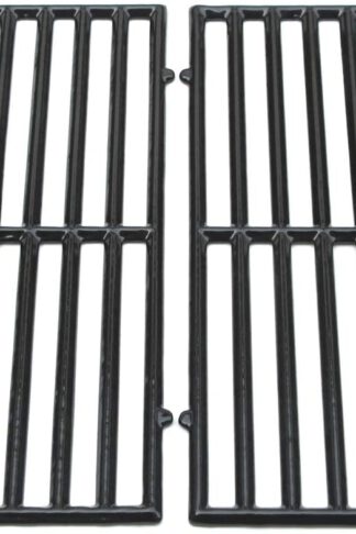 Direct Store Parts DC119 Polished Porcelain Coated Cast Iron Cooking Grid Replacement for Ellipse, ProChef, Vermont Castings and Other Gas Grills