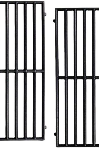 Hongso Cast Iron Cooking Grids Replacement for Vermont Castings, Pro Chef, Ellipse and Kenmore Gas Grills, Set of 2, PCH252