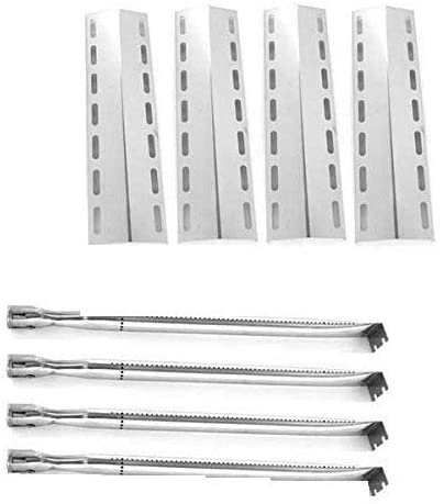 Nexgrill 720-0133 Replacement Grill Kit - Stainless Steel 4 Burners & 4 Stainless Steel Heat Plates