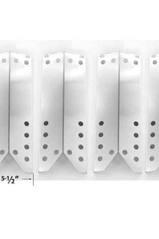 REPLACEMENT STAINLESS STEEL 4 PACK HEAT PLATE FOR KENMORE SEARS 122.16431010, 122.16435010, NEXGRILL 720-0679R & UBERHAUS 780-0007A GAS GRILL MODELS