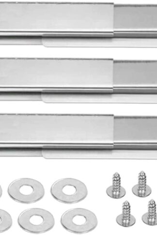 BBQ funland CT5592 (3-Pack) Universal Adjustable Stainless Steel Cross Over Tubes Replacement for Select Gas Grill Models by Kenmore, Charbroil and Others (Adjusts from 5 to 9.5 inch)
