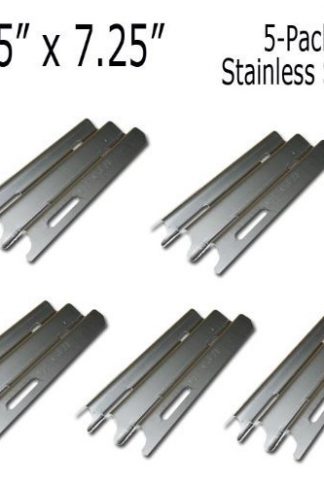 90081 5-PACK Stainless Steel Heat Plate Replacement for Vermont Castings and Jenn-Air Gas Grill Models by Vermont Castings