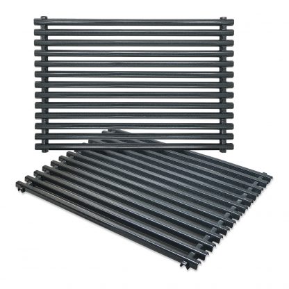 Antree 7525 Porcelain Enameled Grates (17.4 x 11.8 x 0.25) for Weber Spirit and Genesis Grills replacement Weber 7525 Grates