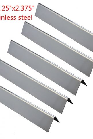 GASPRO GP-S620 (5 Pack) Gas Grill Flavorizer Bar Set Replacement for Weber Genesis 300 E310 S310 E330 EP-330 Series Grills -Lasting 304 Stainless Steel (17.5 x 2.25x 2.375 inch)