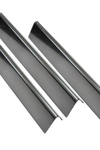 Grill Valueparts 7635 (3-pack) BBQ Gas Grill Stainless Steel Flavorizer Bars, Heat Shield (16 Ga.) For Weber Spirit 200 Series Gas Grills With Front-Mounted Control Panels (Dims: 15 1/4" x 3 1/2")