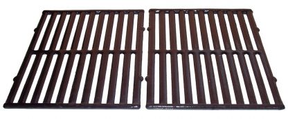 Porcelain Coated Cast Iron Rectangular Cooking Grid Set for Vermont Castings, ProChef, Ellipse and Kenmore Grills