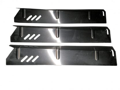 Set of 3 Heat Plates for Uniflame and Better Home and Gardens BBQ Grill GBC1273W, BH12-101-001-02