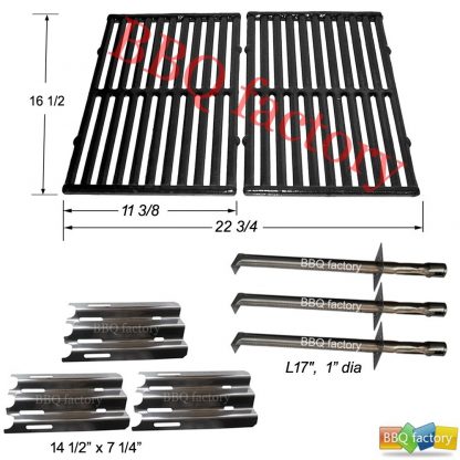 bbq factory Replacement Vermont Castings CF9030 Grill Burners,Heat Plates,Cooking Grid
