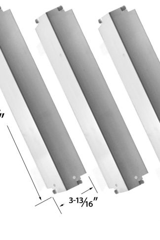 3 PACK Stainless Steel Heat Plate Replacement for Kenmore 463268107, 415.16237, 16657 and Commercial Series for Lowes 463248108, 463268007, 463268008, 463268107 Gas Grill Models