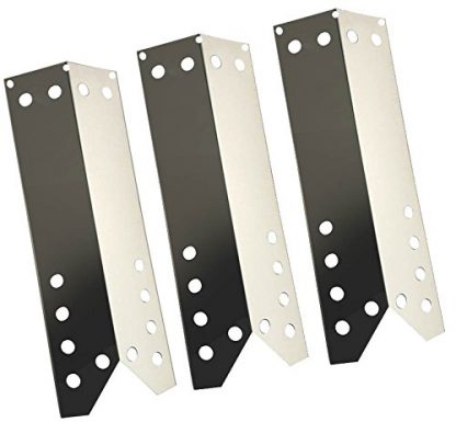 3 PACK Stainless Steel Heat Plate for Kenmore 122.16643900, 16539, Nexgrill 720-0670B, 720-0718N, 720-0670E, 720-0677, 720-0718B and Kmart 640-26629611-0, 640-82960811-6 Model Grills