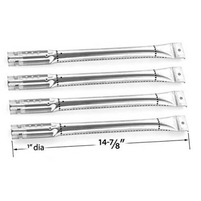 4 Pack Grill Burner for Kenmore Sears 122.16134, 122.16435010, 122.16500010, 122.16538900, 122.16539900, 122.166410901, 122.16641901, 122.6539900, 16539 & Nexgrill 720-0670 Gas Models