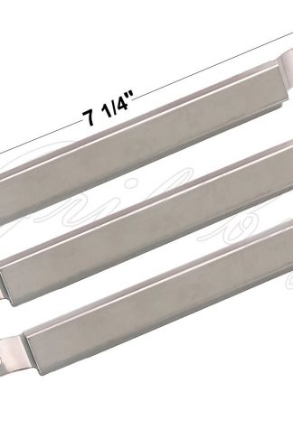 ALL93(3-pack) Stainless Steel Cross over Burner Replacement for Select Gas Grill Models by Centro, Charbroil and Others