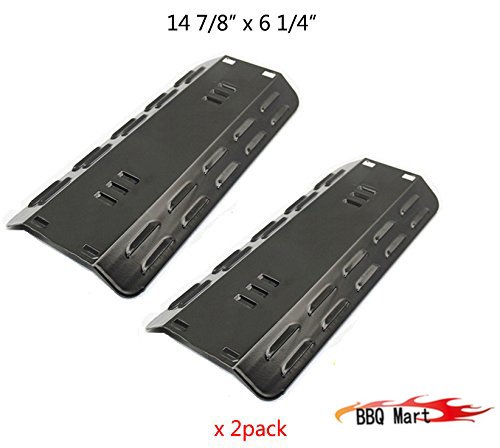 BBQ Mart PP3501 (2-pack) Porcelain Steel Heat Plate Replacement for Gas Grill Model Dyna-Glo DGP350NP