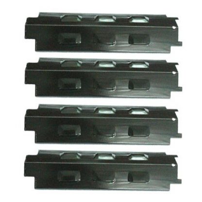 BBQ Replacement Porcelain Steel Heat Plate (4-pack) For Charbroil Grill Models (Dims: 14 5/8" X 4 1/4")