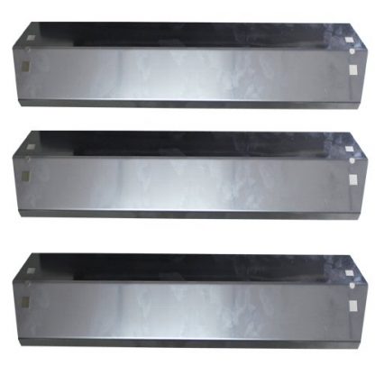 BBQ Replacement Stainless Steel Heat Plate (3-Pack) For Chargriller 5050, 3001, 3072, 5650, 5072, 4001, 5252, 4208, 4008 and King Griller 3008, 5252 Grills (Dims: 18 15/16 X 3 7/8" )