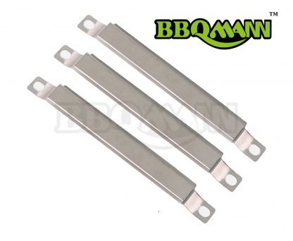 BBQMANN AF593(3-pack) Stainless Steel Crossover Tube Burner for Gas Grill Models By Centro, Charbroil and Others
