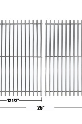 Bar.b.q.s 51022 BBQ Barbecue Replacement Stainless Steel Cooking Grid Grates Parts Models for Great Outdoors,Charbroil ,Grill Chef,Thermos 461262409, Vermont Castings Grills Models