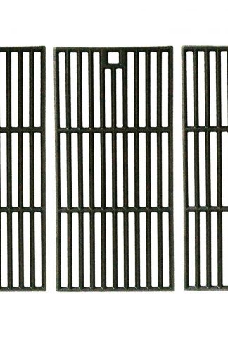 Cast Iron Cooking Grid Replacement for Broil-King, Centro, Charbroil, Kenmore 415.16123801, Coleman, Kirland, and Kmart 640-641215405 Gas Grill Models, Set of 3