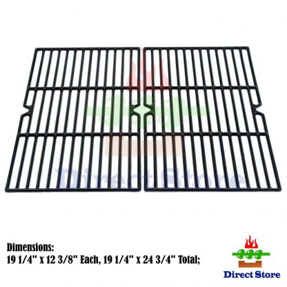 Direct store Parts DC107 Porcelain Cast Iron Cooking grid Replacement Charmglow, Jenn-Air, Weber, BBQ Grillware, Costco Kirkland, Aussie, Grill Zone, Kenmore, Nexgrill Gas Grill
