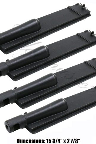 Edgemaster Pack of 4 Replacement Cast Iron Burner for Turbo, Aussie and Sams Grills