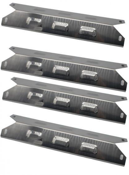 Grilling Corner 14 15/16 X 3 13/16" Stainless Steel Heat Plate (4-pack) for Kenmore 146.1613211, 146.16132110, 146.16133110, 146.16142210, 146.16197210, 146.16198210, 146.16222010, 146.23673310