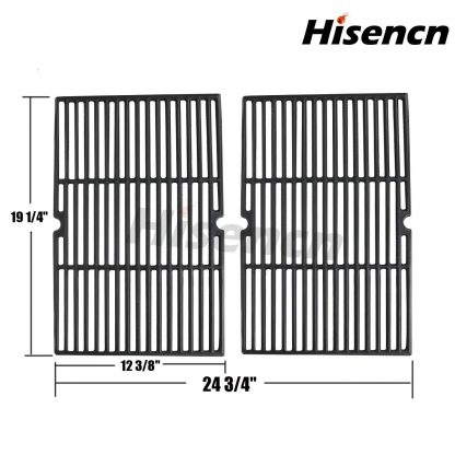 Hisencn Universal Gas Grill Porcelain Coated Cast Iron Cooking Grid JGX152