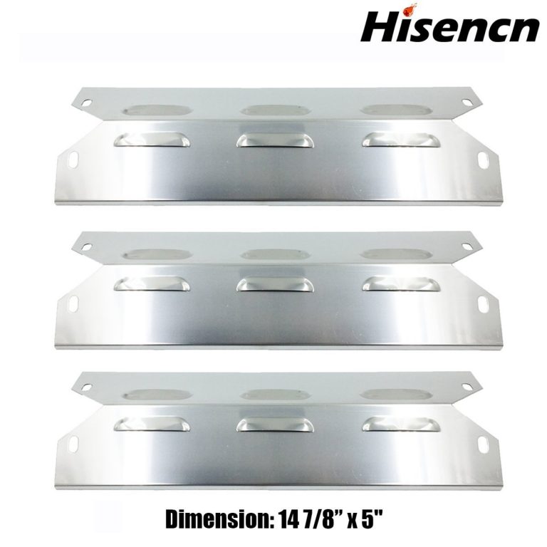 Pack of 3 Stainless Steel Heat Plates for Select Kenmore Gas Grill