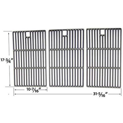 Perfect Flame SLG2006C, 14103, SLG2006CN, 225198, SLG2007D, 65499, SLG2007DN, 67119 Cast Cooking Grid, Set of 3