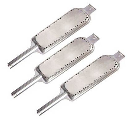 Set of Three Stainless Steel Burners for Char-broil, Costco Kirkland and Centro Gas Grills