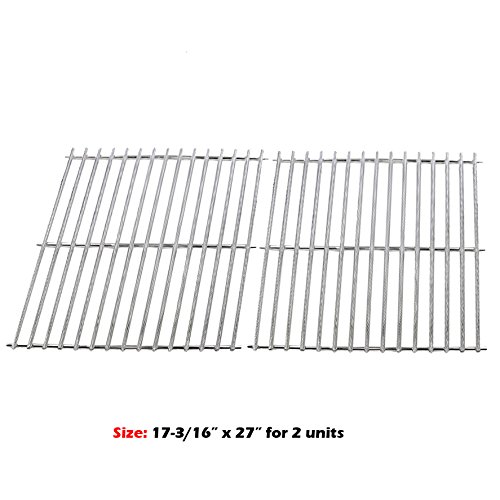 2 Set Replacement Stainless Steel Cooking Gas Grills Grates For Grill Masters 