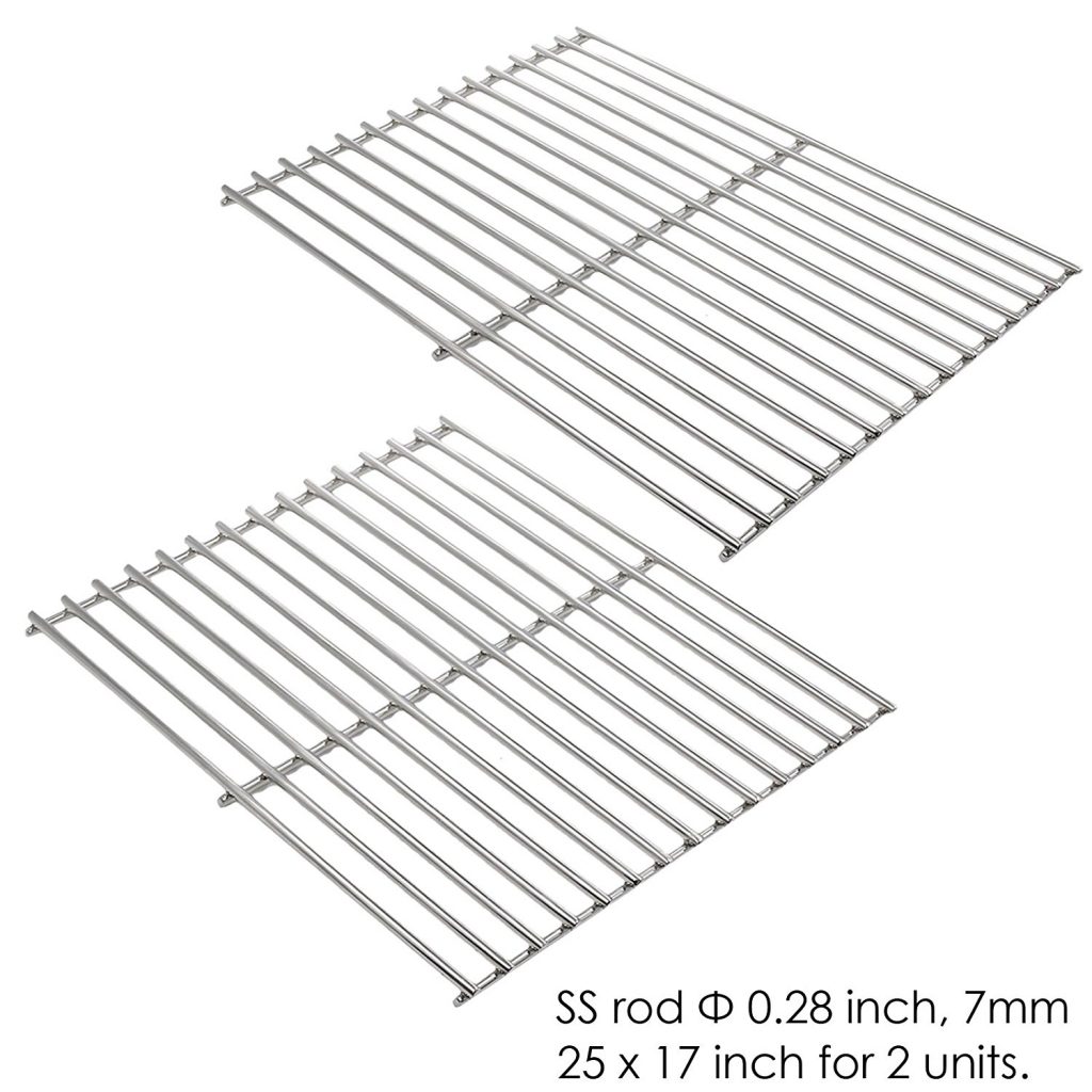 (2Pack) Repair Part Heavy Duty Stainless Steel Rod Cooking Grid Grates Replacement for Select