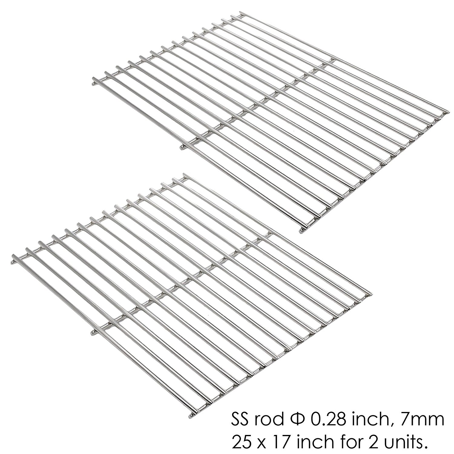 Hisencn Stainless Steel Solid Rod Cooking Grates Parts for Sunbeam Grill Mast... 