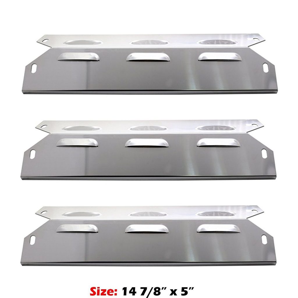 3Pack Stainless Steel Repair Replacement Part Heat Plate Shield Heat