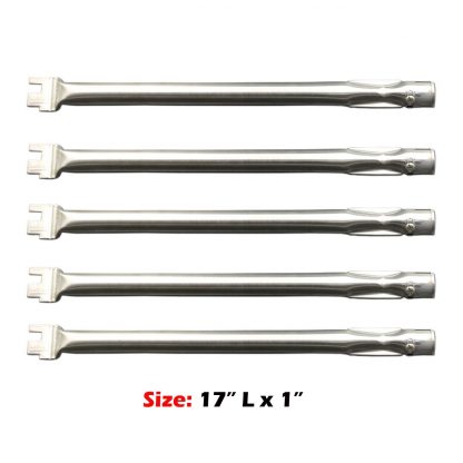 Uniflasy Replacement Parts for Weber, Home Depot, Ducane Model Grills, 5-Pack Stainless Steel Gas Grill Pipe Tube Burner