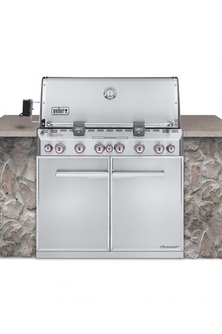 WEBER Summit S-660 Built-In Natural Gas Stainless Steel Grill (7460001)